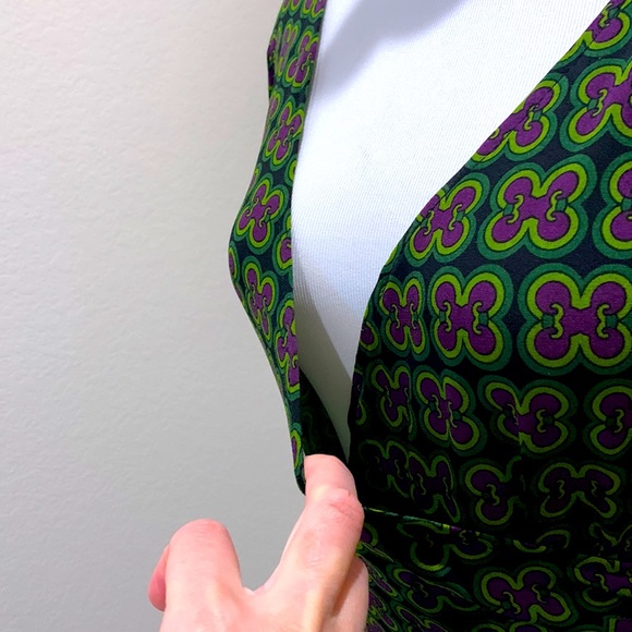 London Times Faux Wrap Dress - Picture 14 of 16